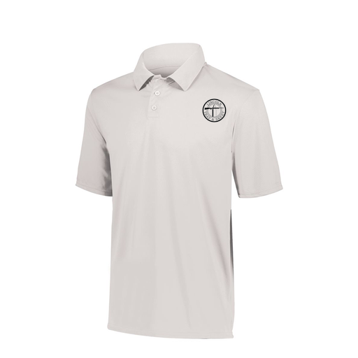 [5018.005.S-LOGO1] Youth Vital Polo (Youth S, White, Logo 1)