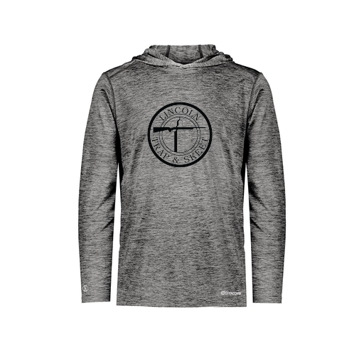 [FOLHCGBK-YS-LOGO1] Decker Youth Charge Hoodie (Youth S, Black, Logo 1)