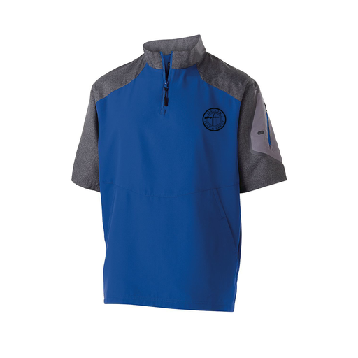 [229545.H02.XS-LOGO1] Men's Raider SS Pullover (Adult XS, Royal, Logo 1)